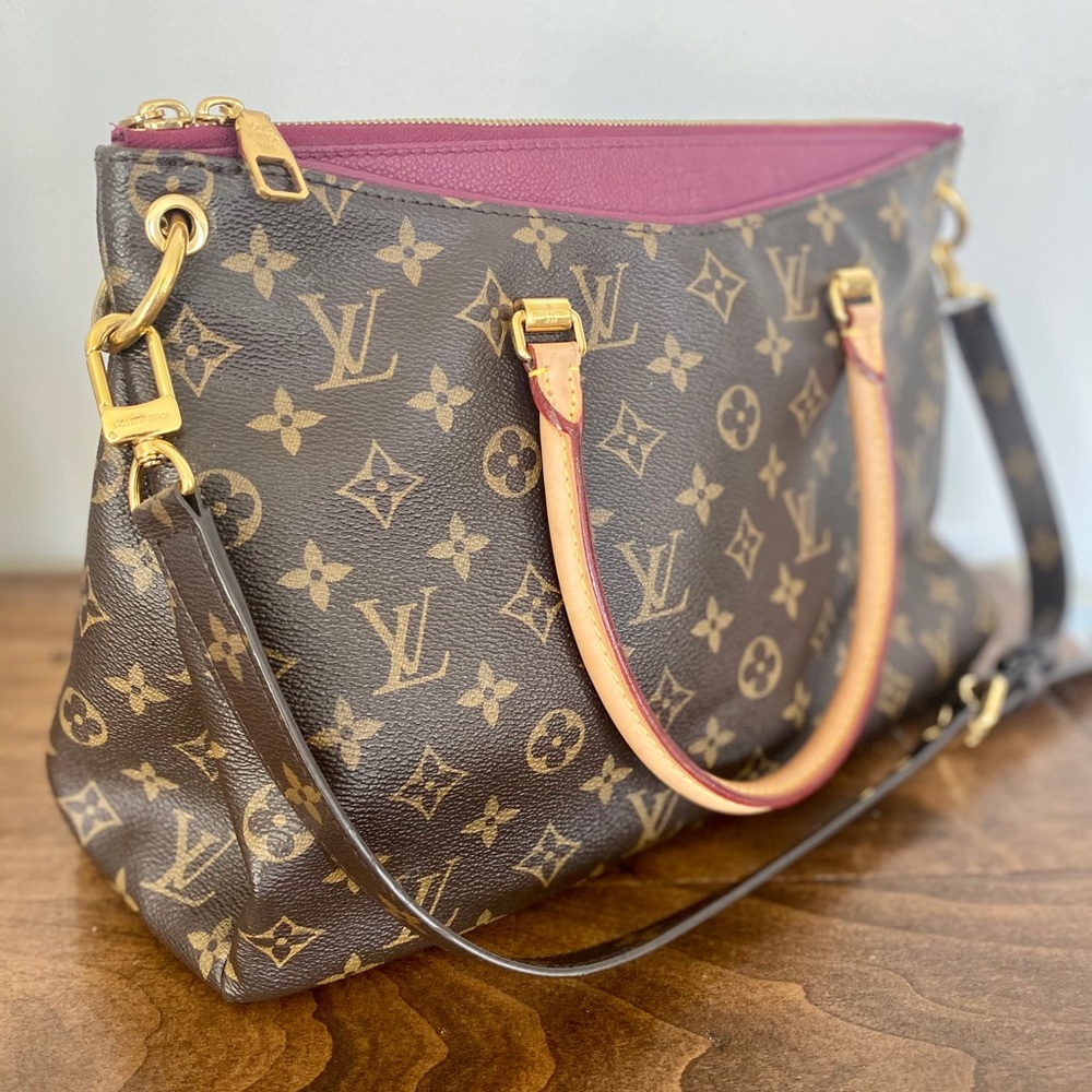 Price drop - LOUIS VUITTON Pallas MM wine